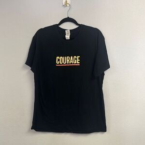 Gildan Black Courage Chance The Rapper Be Encouraged‎ 2017 Tour Band Tee Large